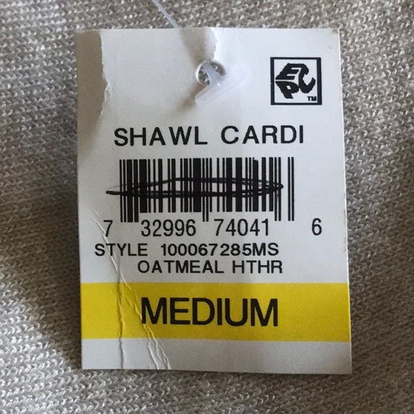 New Karen Scott shawl cardigan - Picture 7 of 7